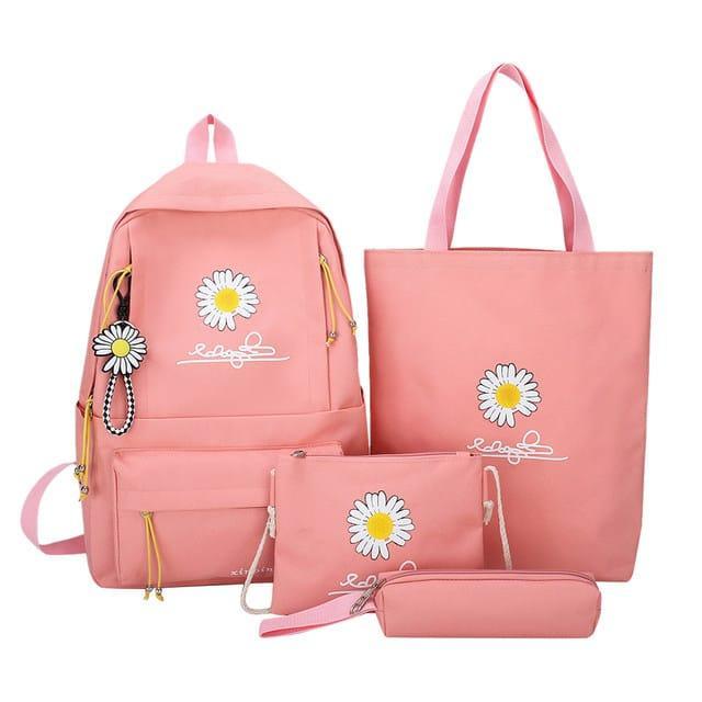 4 Pcs Back Pack For Girls